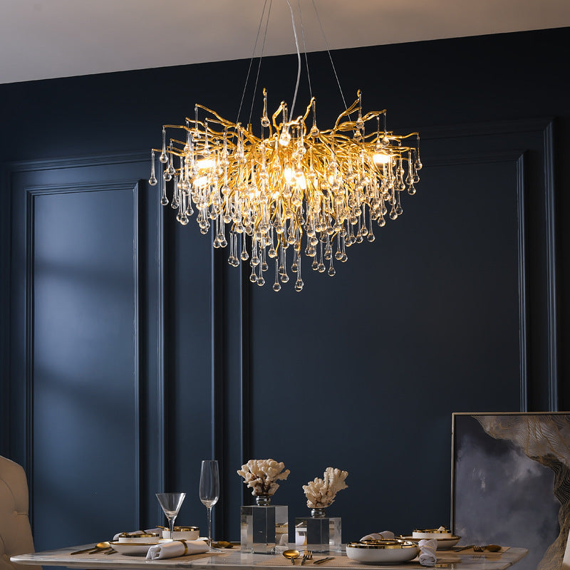 Elegant Model Home Art Deco Style Ceiling Lights