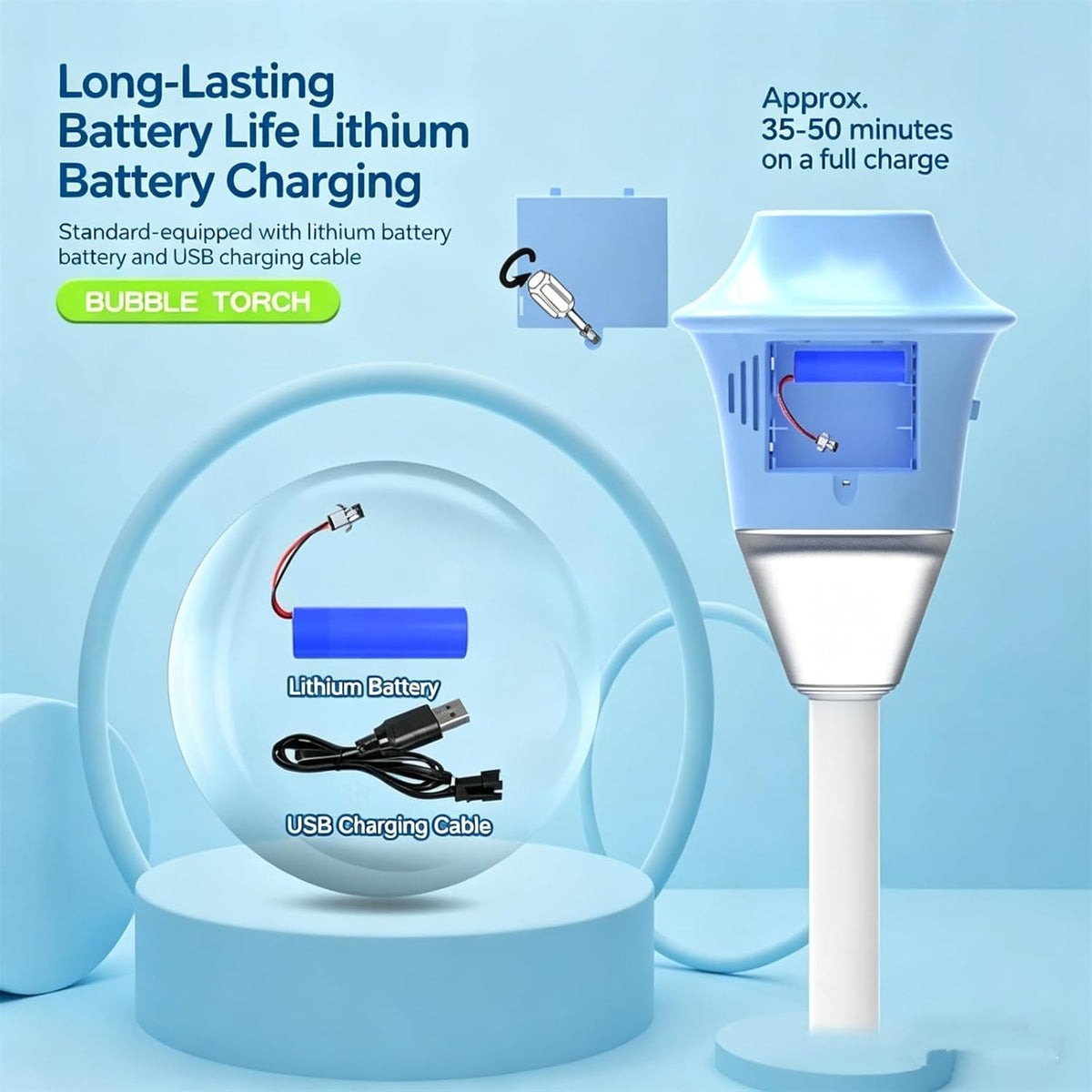 Street Lamp Bubble Maker Stand Machine with Lights
