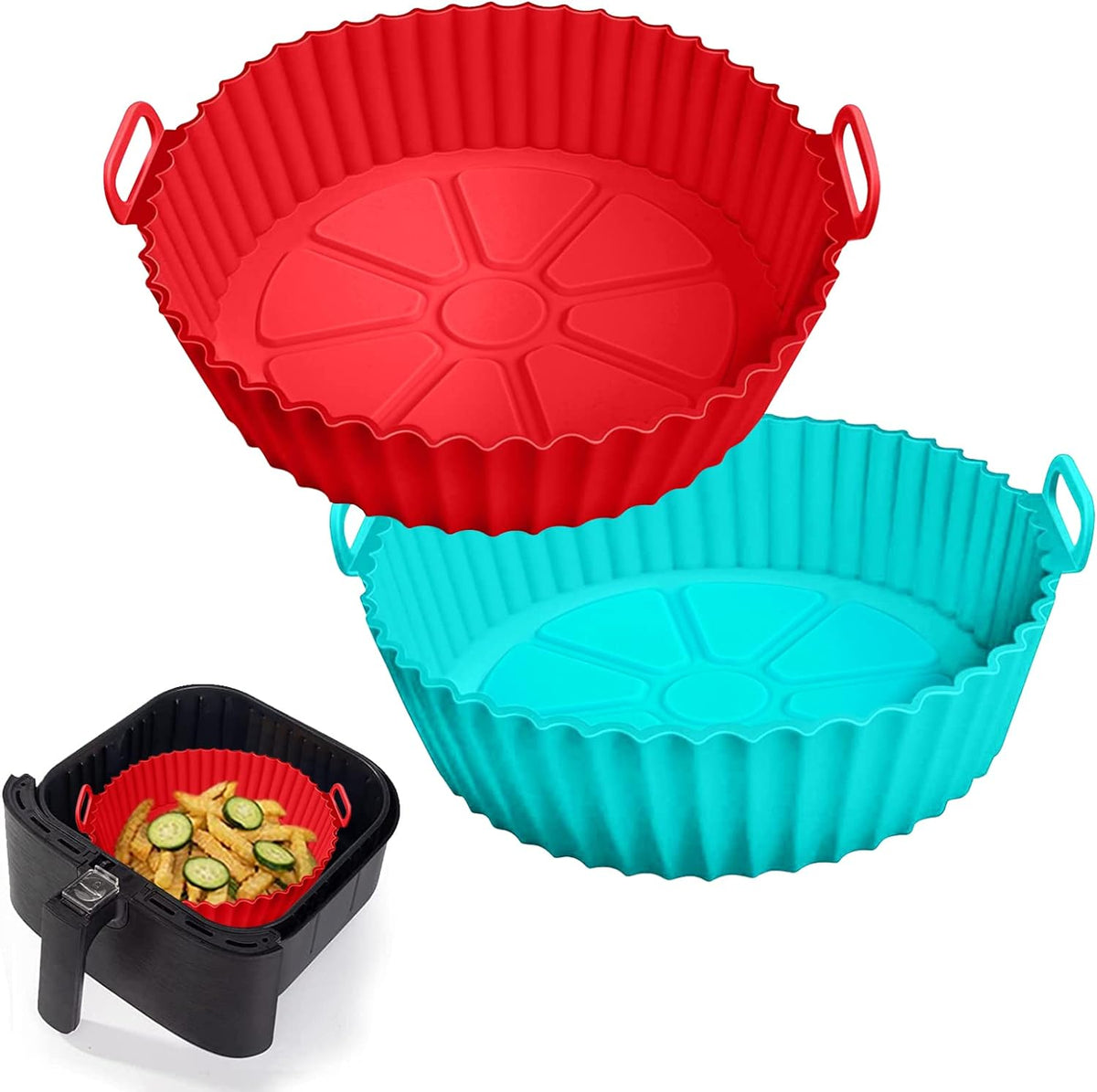 Air Fryer Silicone Baking Tray
