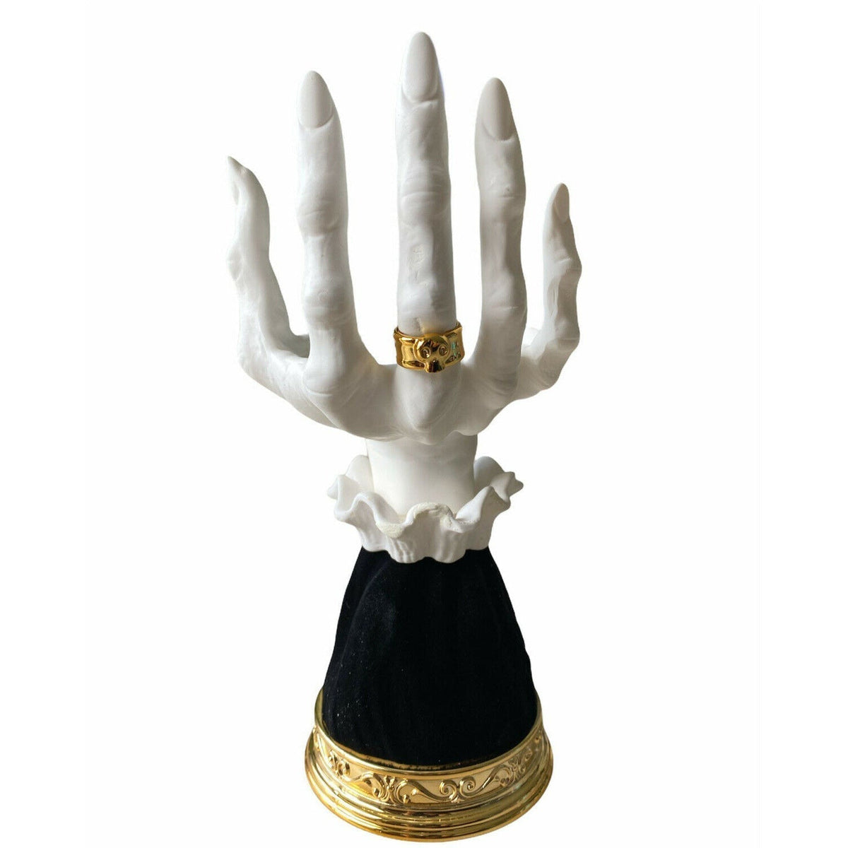 Halloween Palm Candle Holder | Witch Hand Tray Decoration for Home Decor