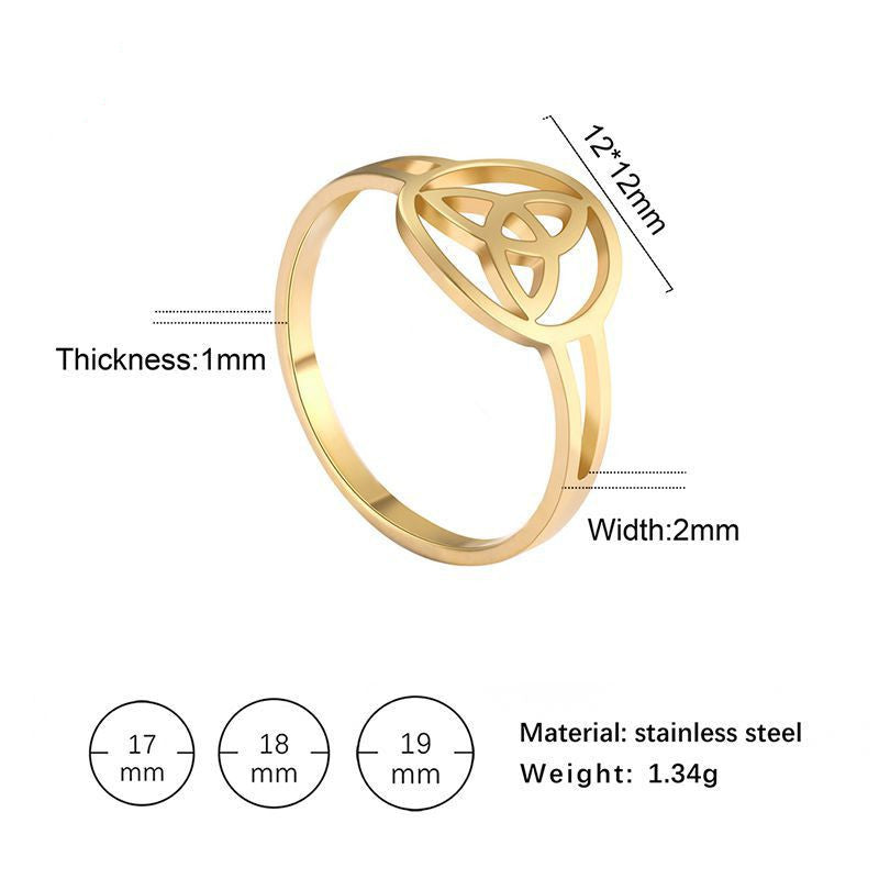 Stainless Steel Bracelet | Elegant Ring Design Thanksgiving Gift