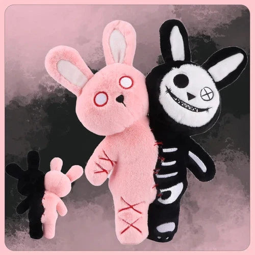 Creepy Bunny Plush- Cute Halloween Horror Plush Toy